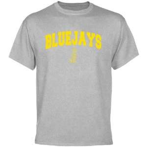  NCAA Creighton Bluejays Ash Logo Arch T shirt Sports 