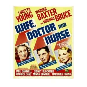  Wife, Doctor and Nurse, Loretta Young, Warner Baxter 