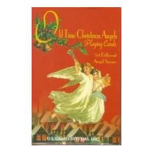  Old Time Christmas Angels Playing Cards **ISBN 