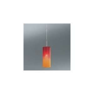  Hampstead Lighting   21250  ROTY 1 PEND RED/YEL FLUO 120V 