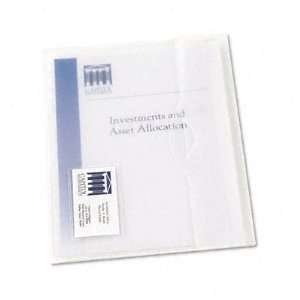  Translucent Document Wallets Letter Poly Clear 