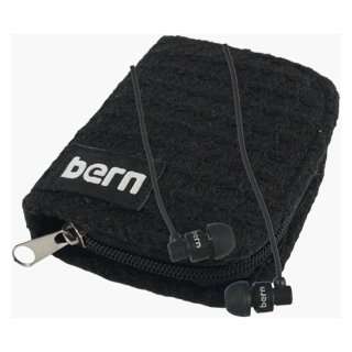  Bern Buds Headphones   Black W/black Case Sports 