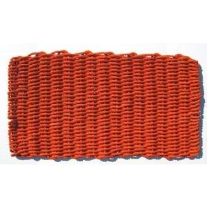 Maine Float Rope Co. Reclaimed Float Rope Doormat Rain Gear (Orange 
