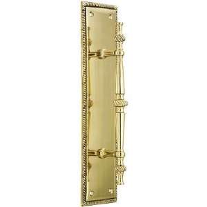   . Large Traditional Door Pull With Rope Back Plate