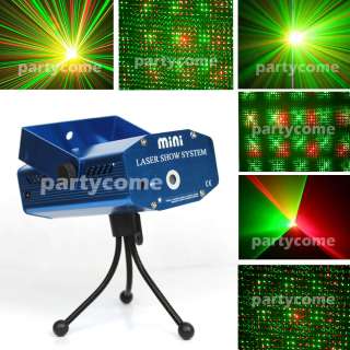 Mini Projector Holographic Laser Star Stage DJ Lighting Disco Party 