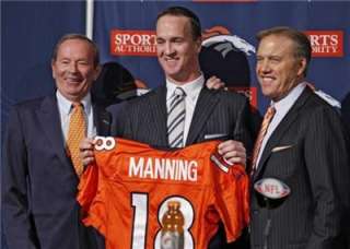 Womens Denver Broncos Peyton Manning Bling Jersey Tank Top T Shirt 