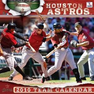  Houston Astros 2010 12x12 Team Wall Calendar Sports 