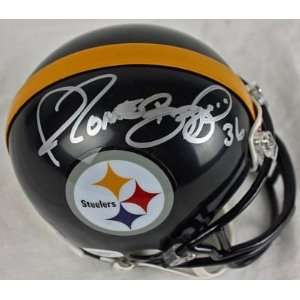  Autographed Jerome Bettis Mini Helmet   Authentic Sports 
