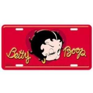  Betty Boop License Plate Metal Automotive