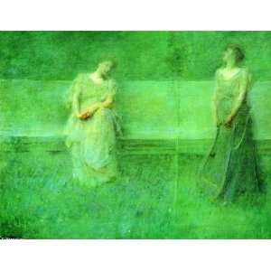   Reproduction   Thomas Wilmer Dewing   32 x 24 inches  