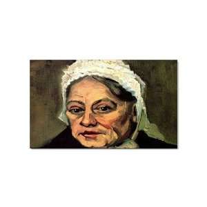  Head of an Old Woman with White Cap The Midwife By Vincent 