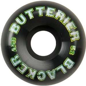  Girl Blacker & Butterier 52mm Black Skate Wheels Sports 