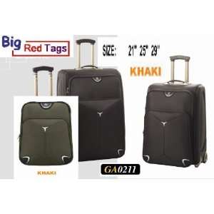   KHAKI Rolling Travel Luggage Set 3 pc duffel bag 
