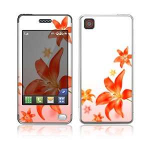  LG Pop (GD510) Decal Skin   Flying Flowers Everything 