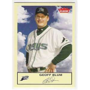  2005 Fleer Tradition 226 Geoff Blum Devil Rays Astros 