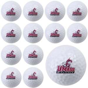  NCAA Massachusetts Minutemen Dozen Pack Golf Balls Sports 