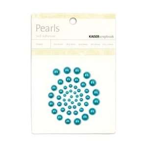  Kaisercraft Self Adhesive Pearls 50/Pkg Teal SB783; 6 