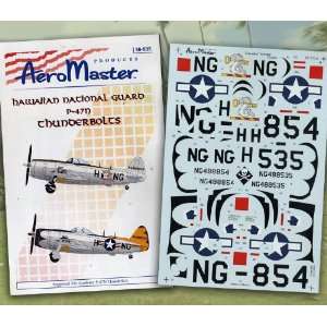   47 N Thunderbolts of Hawaii National Guard (1/48 decals) Toys & Games