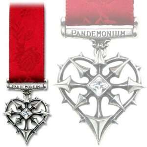  I.C.H. Infernal Chaos Heart Medal Jewelry