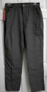 NEW LEE RIDER ULTRA CORD SILVER GRAY JEANS PANTS 18 XL  