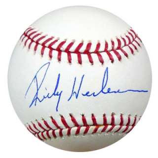 RICKEY HENDERSON AUTOGRAPHED SIGNED MLB BASEBALL PSA/DNA  