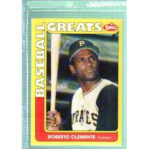  Roberto Clemente 1990 Swell Baseball Greats Card # 132 