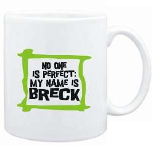   No one is perfect My name is Breck  Male Names