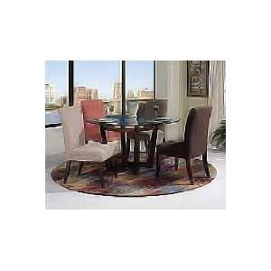  Bassett Mirror Company Elation Casual Round Dining Set w 