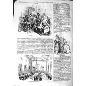  1843 RESTORATION KING CHARLES II DINNER GEORGES HALL 