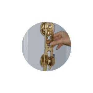 Secure A LockTM is a compact deadbolt lock restrictor designed to 