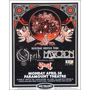  Opeth   Posters   Limited Concert Promo