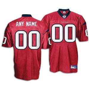  Texans Reebok NFL Personalized Authentic Jersey   Mens 