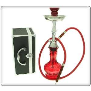  18 1 Hose Junior Roba Red Hookah with Briefcase 