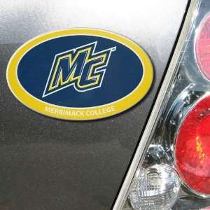  NCAA Merrimack College Warriors Oval Magnet Sports 