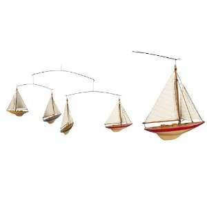  AM Mobile Set Of Four J Yacht Ships