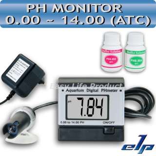 Digital pH Tester Monitor Aquarium Meter Adapter Spa AP  