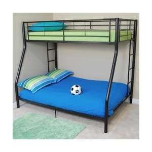  Bunk Bed   Sunset Twin / Double Size Bunk Bed in Black 