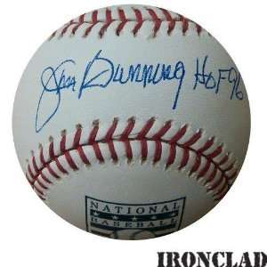 Signed Jim Bunning Ball   HOF Logo w HOF Insc.   Autographed Baseballs