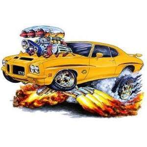  24 *Firebreather* 1971 72 GTO cartoon Car Wall Graphic 