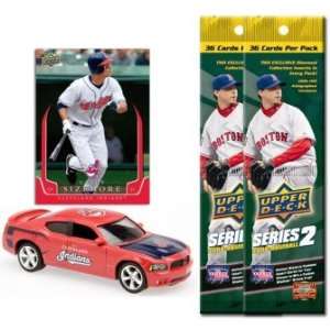   UD MLB Dodge Charger w/Cards Indians Grady Sizemore