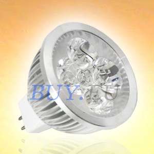 4W Warm White MR16 High Power focus LED spot Lamp 12V  
