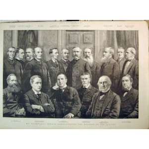   Gladstone Members Cabinet Trevelyan Morley Spencer