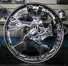 Four 22 Forgiato Misto Chrome Rims