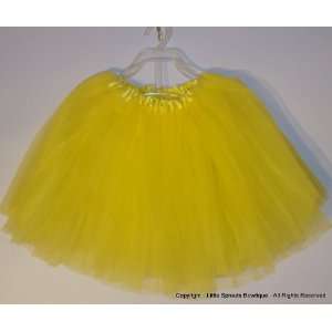  Basic Ballet Tutu   3 Layers   Yellow 