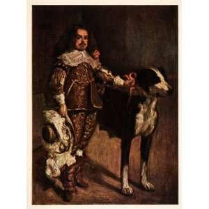  1907 Print Antonio Englishman Dwarf Diego Velazquez King 