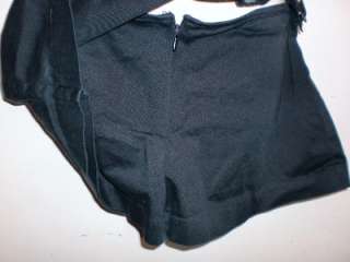 EXPRESS sz 7/8 Black Short Mini Skort Skirt  