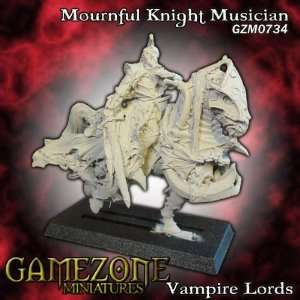  Gamezone Miniatures Vampires   Mournful Knight Musician Toys & Games