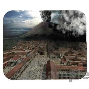 Pompeii, Mount Vesuvius Mouse Pad 