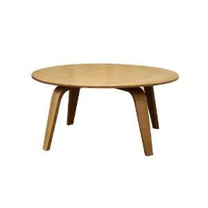  Harper Mid Century Modern Molded Plywood Coffee Table in 