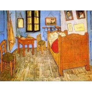  Vincent Van Gogh   Vincents Bedroom In Arles Canvas